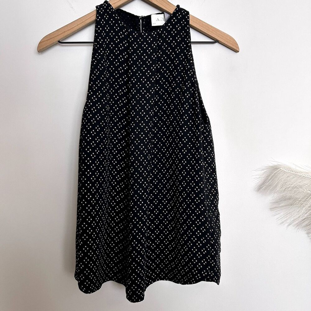 A.L.C. 100% Silk Sleeveless Blouse